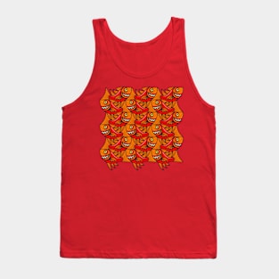 Escher fish pattern X Tank Top